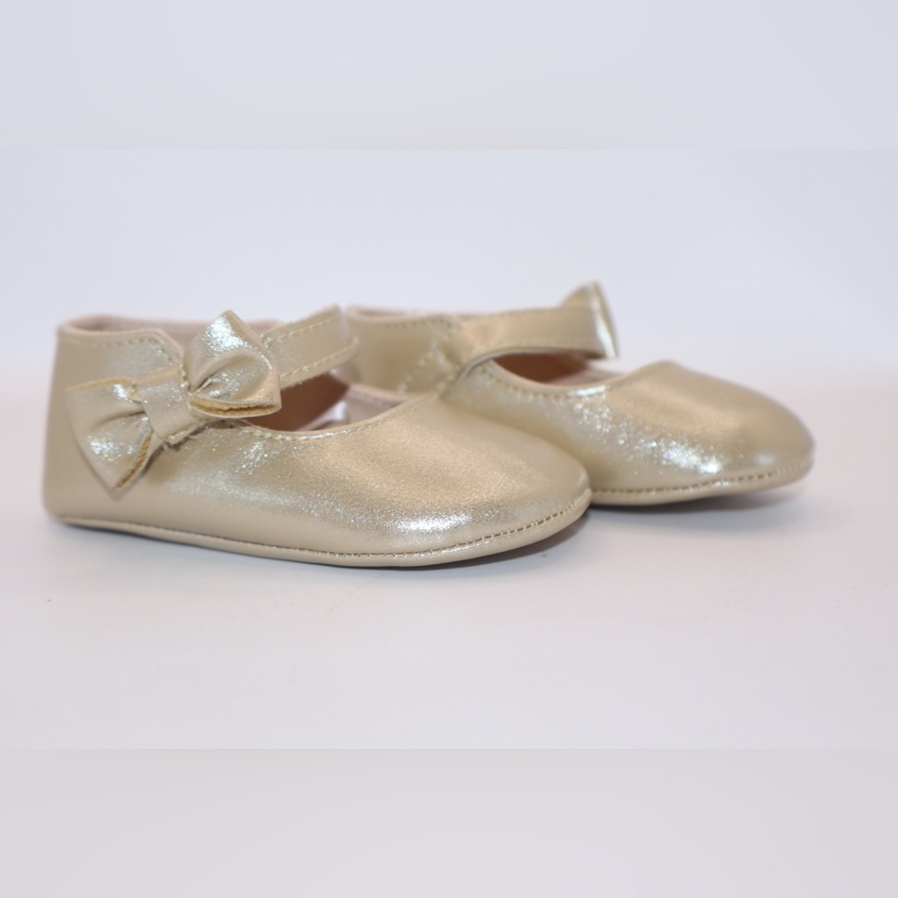 The Children's Place Shimmering Gold Dress Shoes
